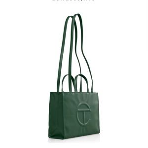 Telfar Medium Shopping Bag - Dark Olive Green
